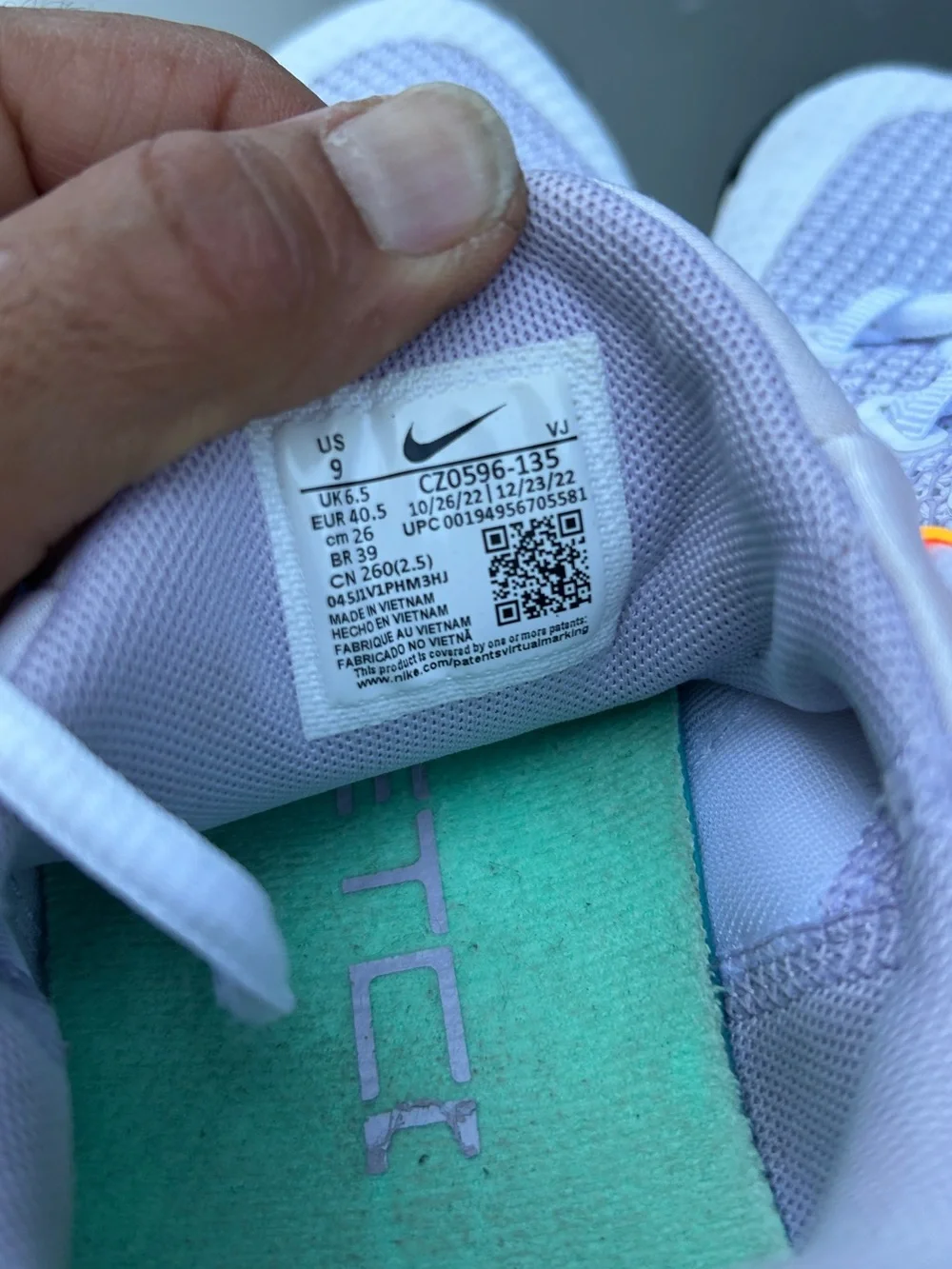 Nike Free Metcon 5 Women's Size 9 US - Excellent Condition